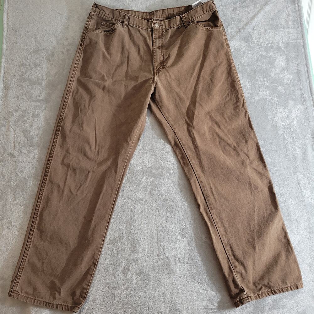 Dickies mens pants 40x32 brown work outdoors 100 percent cotton